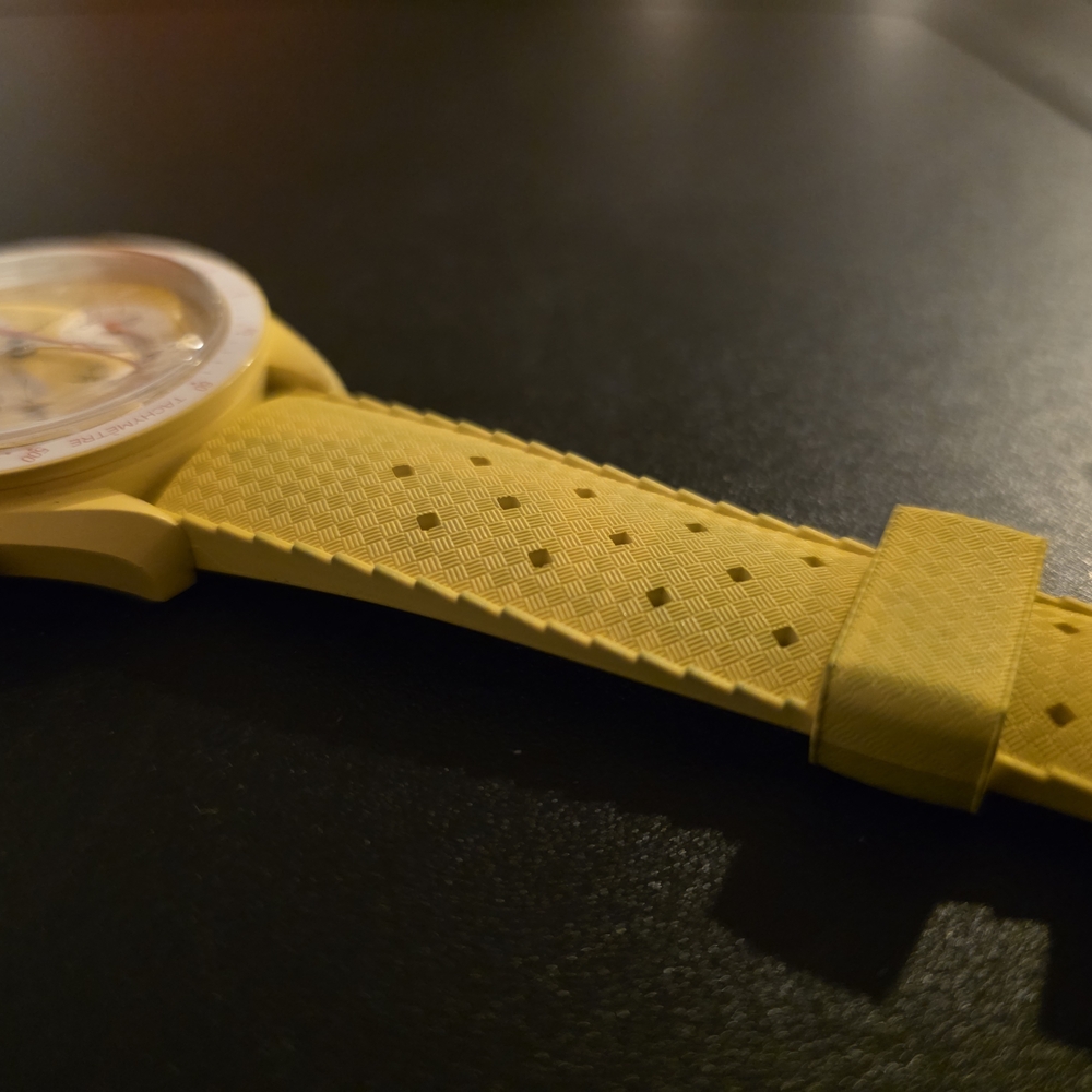 Yellow Chronograph Watch - Picture 6 of 7